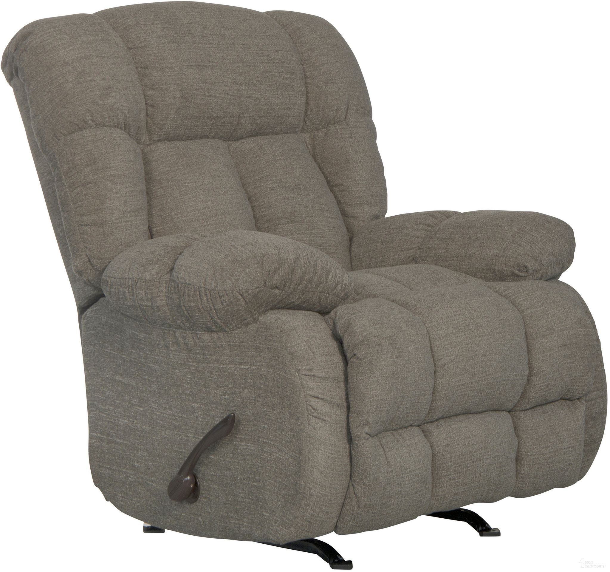 The appearance of Brody Otter Rocker Recliner designed by Catnapper in the modern / contemporary interior design. This gray piece of furniture was selected by 1StopBedrooms from Brody Collection to add a touch of cosiness and style into your home. Sku: 47742150628. Material: Polyester.