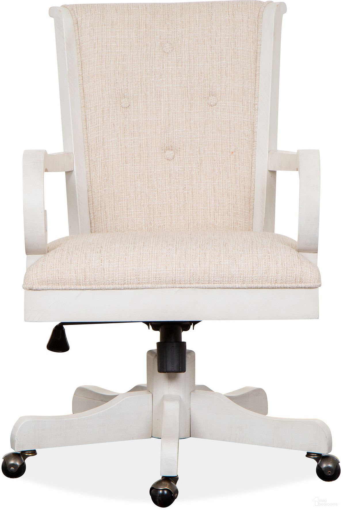 The appearance of Bronwyn Fully Upholstered Swivel Chair designed by Magnussen in the transitional interior design. This beige piece of furniture was selected by 1StopBedrooms from Bronwyn Collection to add a touch of cosiness and style into your home. Sku: H4436-83. Material: Pine Veneer.
