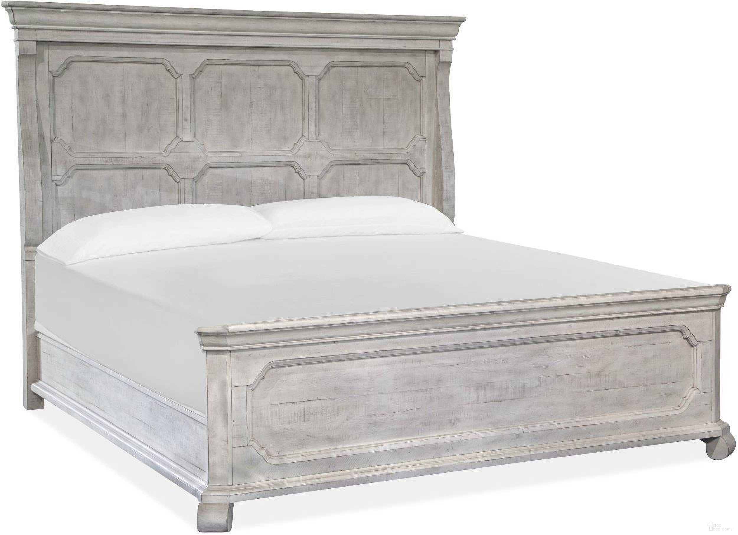 Bronwyn Alabaster Queen Panel Bed