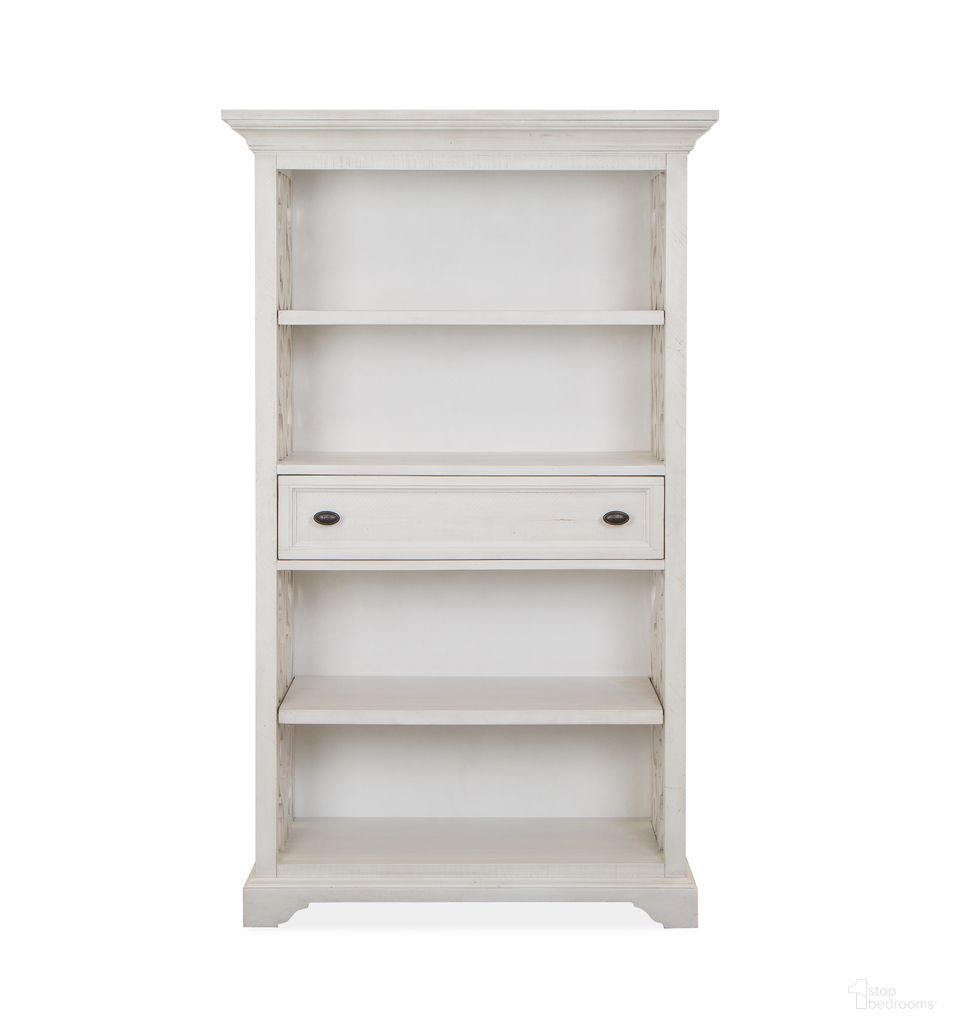 Bronwyn Bookcase In Alabaster