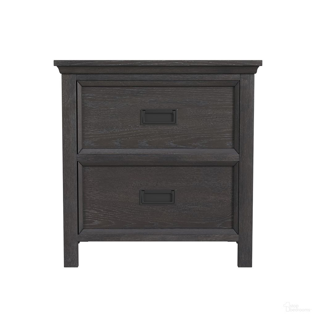 The appearance of Brooklyn Kids 2-Drawer Nightstand with USB In Charcoal designed by Picket House in the transitional interior design. This charcoal piece of furniture was selected by 1StopBedrooms from Brooklyn Collection to add a touch of cosiness and style into your home. Sku: Y-15760-8-NS. Material: Oak.