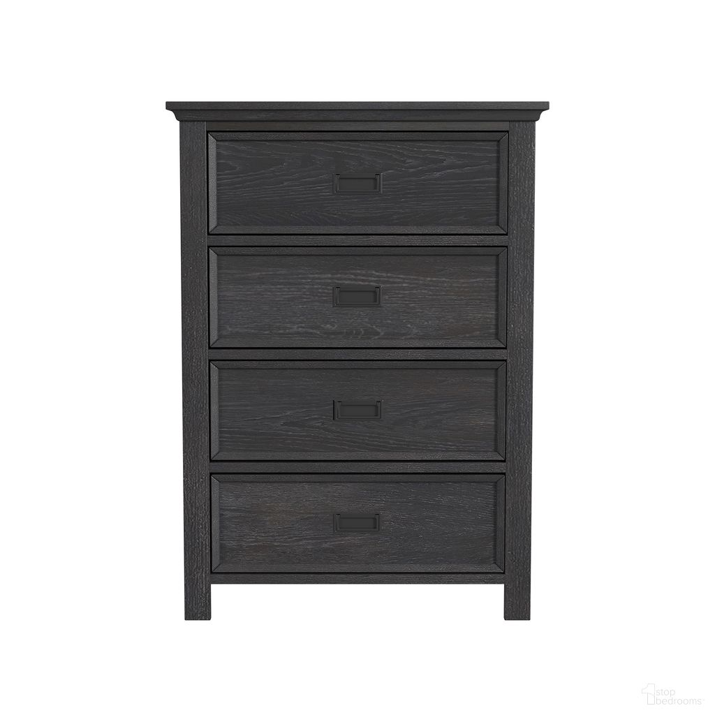 The appearance of Brooklyn Kids 4-Drawer Chest In Charcoal designed by Picket House in the transitional interior design. This charcoal piece of furniture was selected by 1StopBedrooms from Brooklyn Collection to add a touch of cosiness and style into your home. Sku: Y-15760-8-CH. Material: Oak.