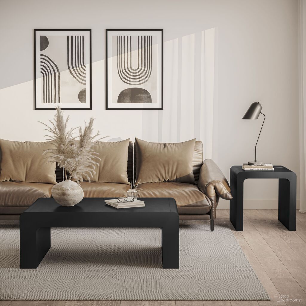 Brooklyn Occasional Table Set In Black
