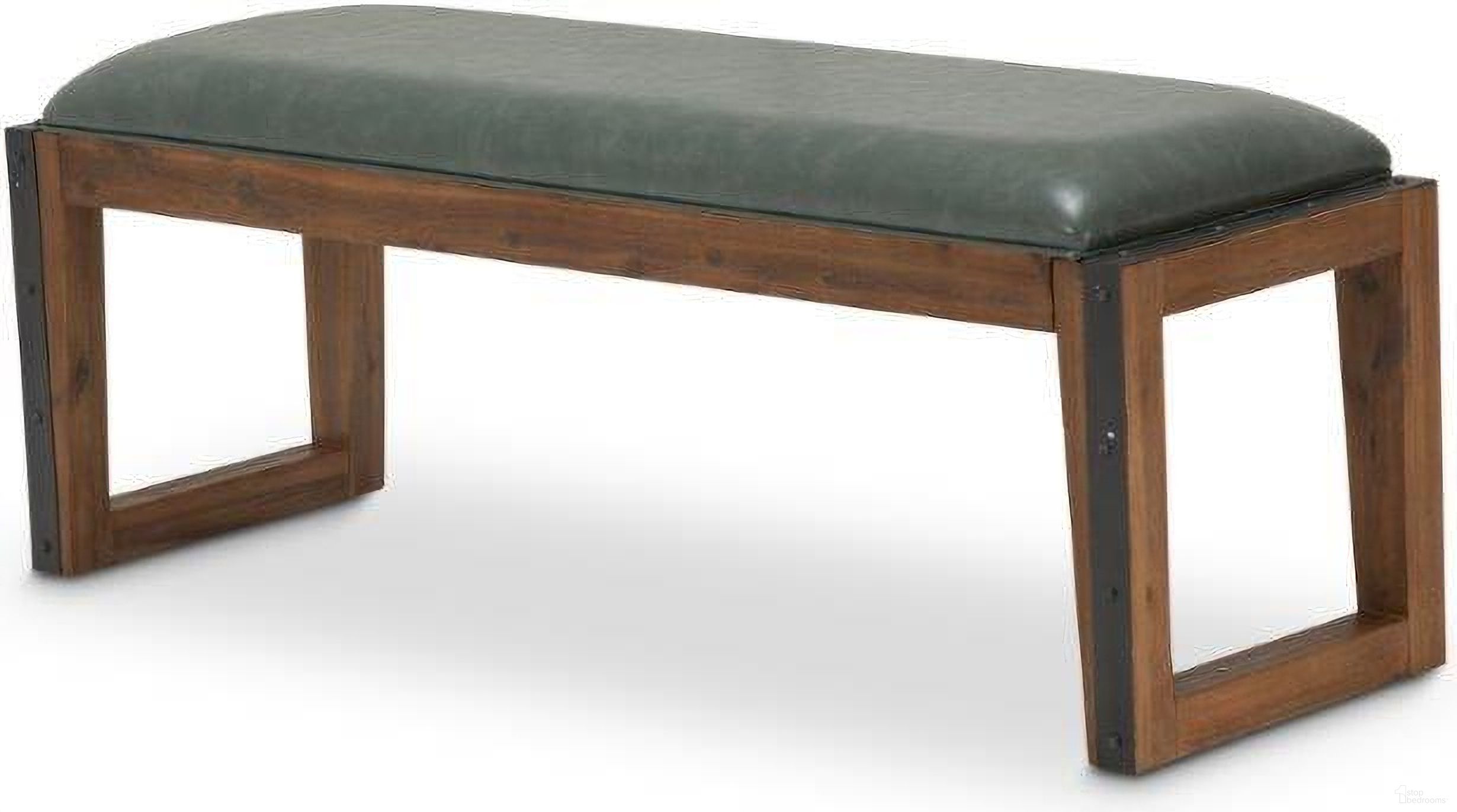 The appearance of Brooklyn Walk Burnt Umber Dining Bench KI-BRKW900-408N designed by Michael Amini in the industrial interior design. This burnt umber piece of furniture was selected by 1StopBedrooms from Brooklyn Walk Collection to add a touch of cosiness and style into your home. Sku: KI-BRKW900-408N. Material: Wood.