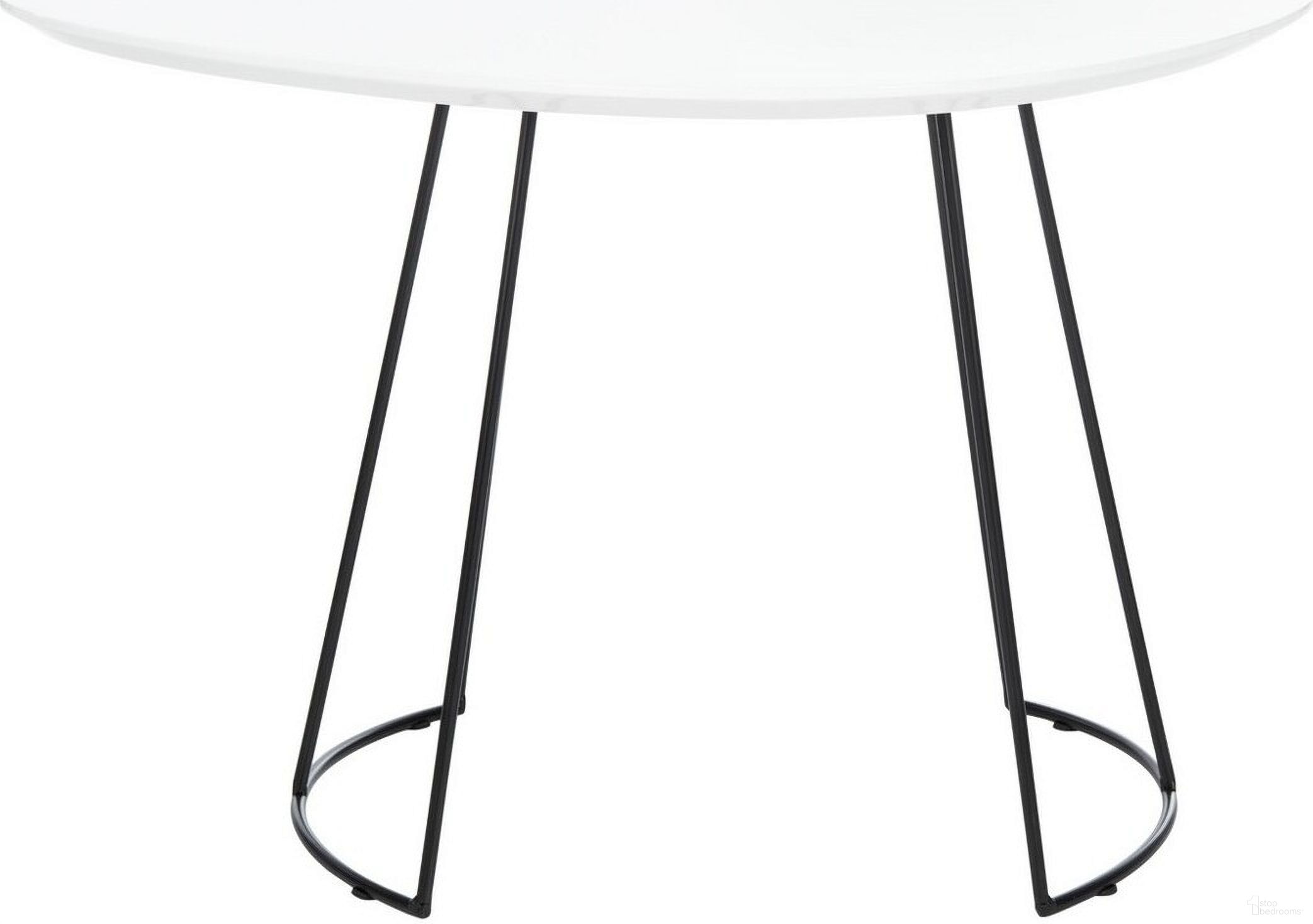 Brooks Side Table in White