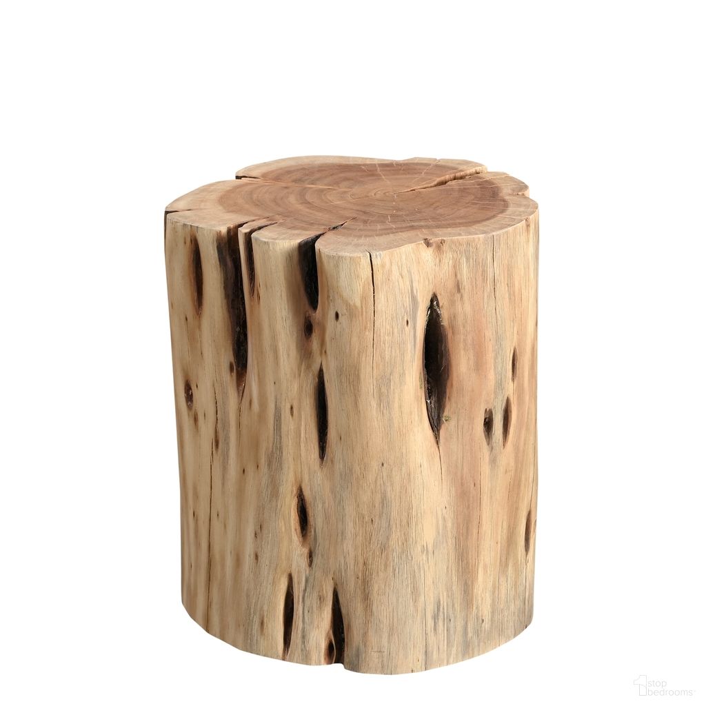 Brooks Solid Wood Stump In Teak