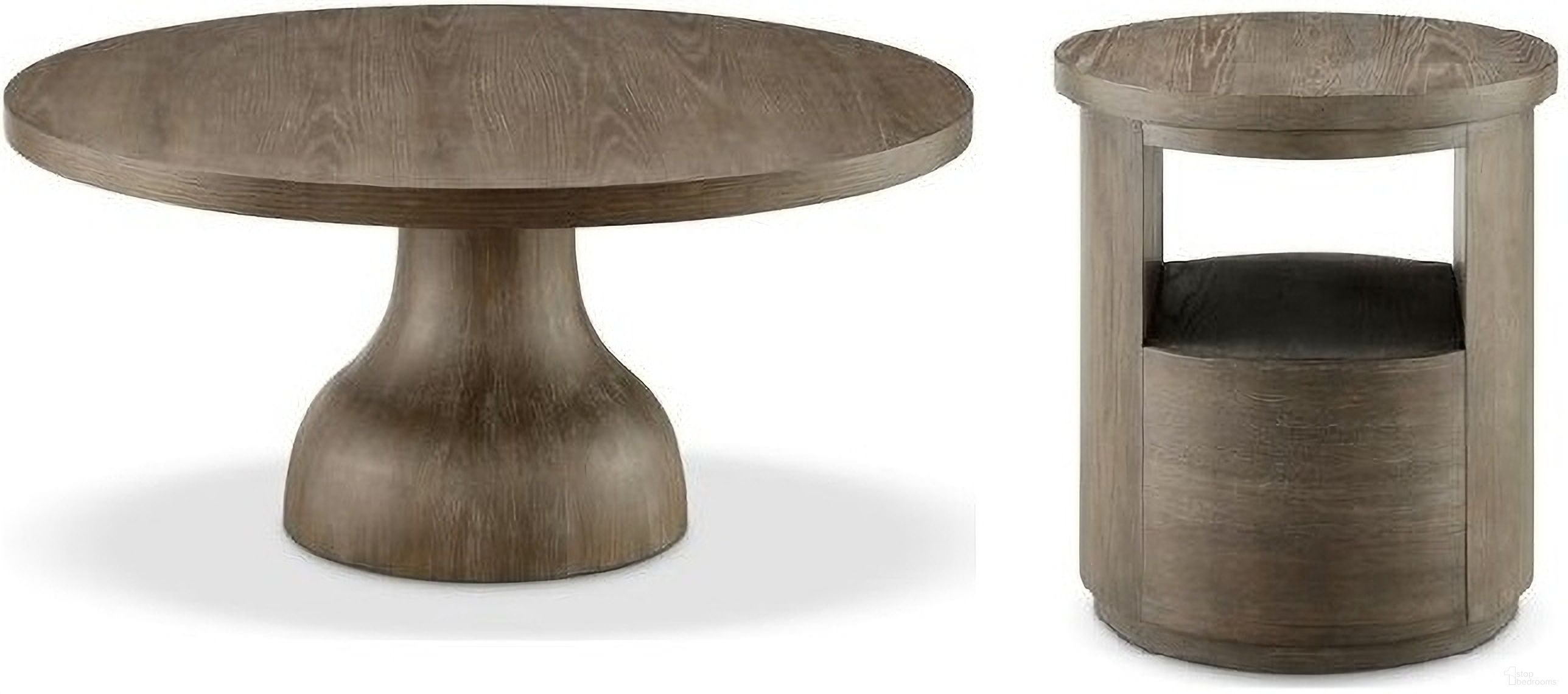 The appearance of Brosley Occasional Table Set designed by Magnussen in the transitional interior design. This brown piece of furniture  was selected by 1StopBedrooms from Bosley Collection to add a touch of cosiness and style into your home. Sku: T5693-45B;T5693-45T;T5693-05. Material: Oak Veneer.
