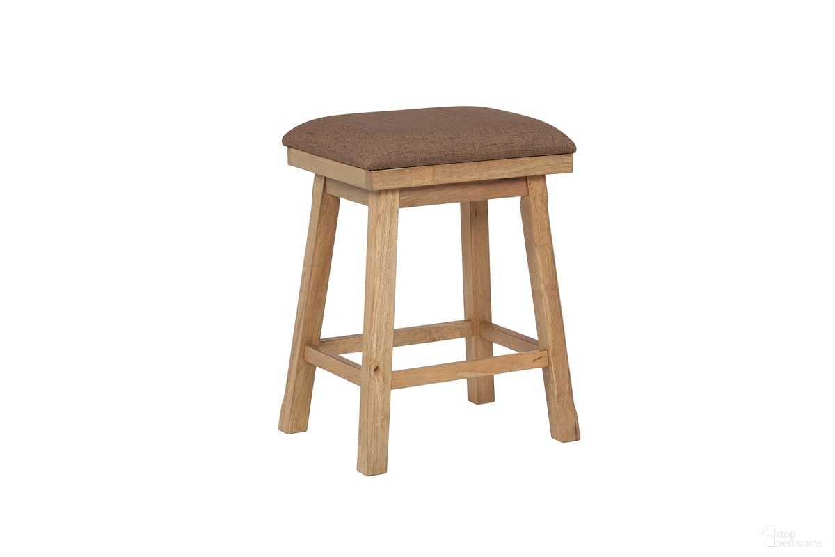 The appearance of Brownstone 24 Inch Seat Height Saddle Stool In Warm Brown designed by ECI in the modern / contemporary interior design. This warm brown piece of furniture was selected by 1StopBedrooms from Brownstone Collection to add a touch of cosiness and style into your home. Sku: S0600-77-SS24. Material: Hardwood.