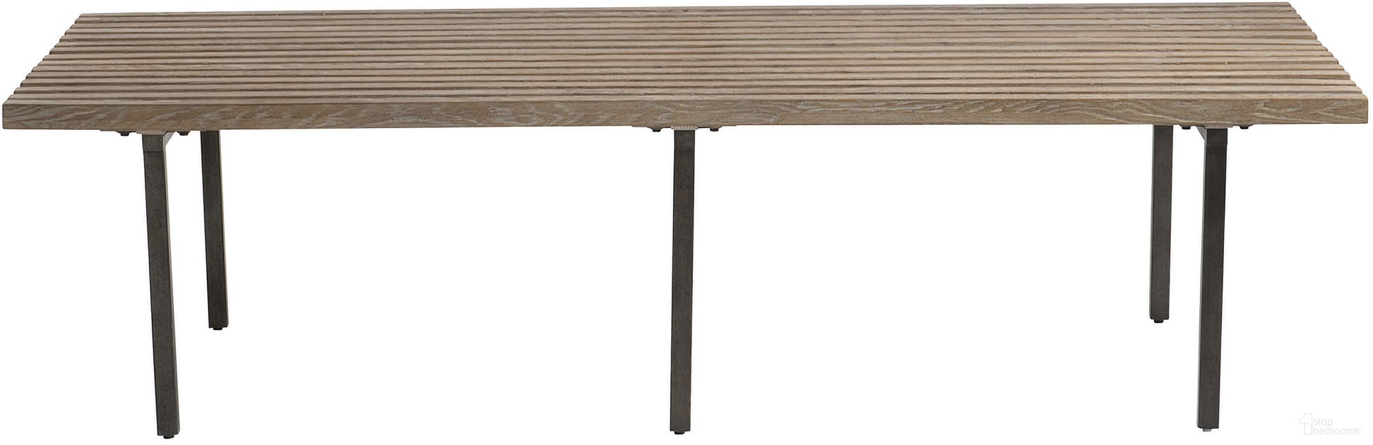 The appearance of Brumley Cocktail Table designed by Bernhardt in the transitional interior design. This marcona piece of furniture was selected by 1StopBedrooms from Brumley Collection to add a touch of cosiness and style into your home. Sku: 473021. Material: Metal.