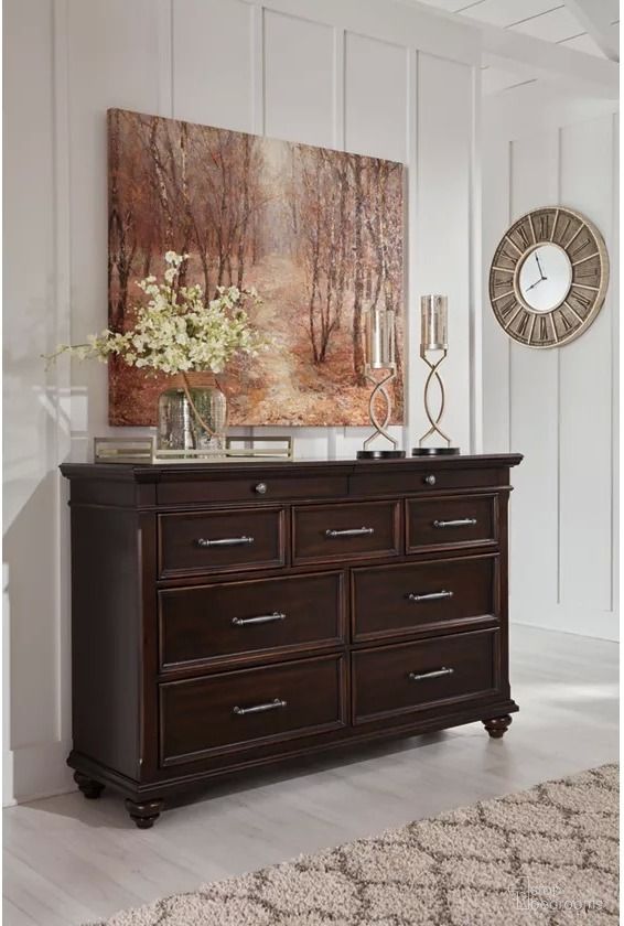 Brynhurst Dark Brown Dresser by Ashley Furniture 1StopBedrooms
