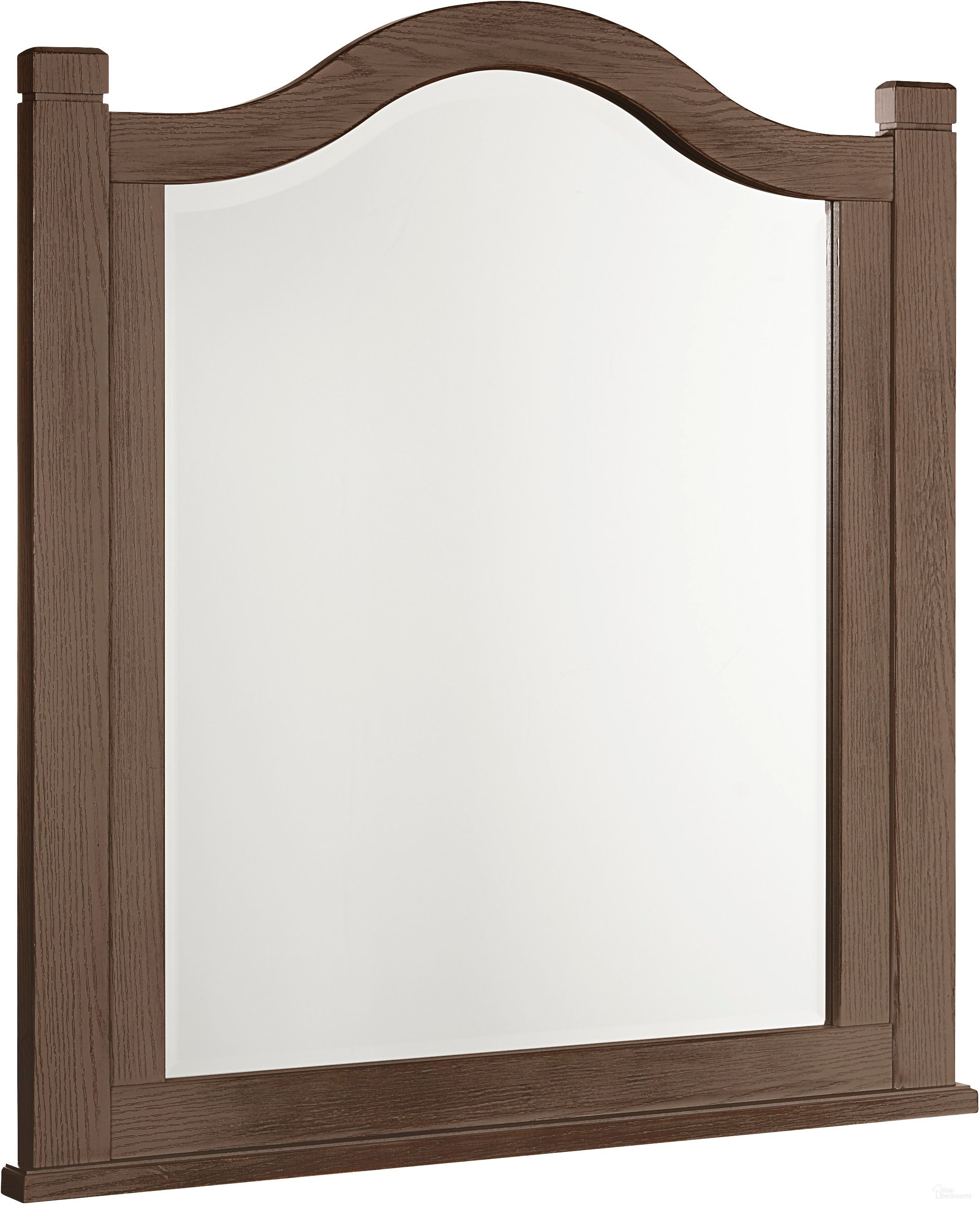 The appearance of Bungalow Folkstone Arch Mirror designed by Vaughan Bassett in the transitional interior design. This folkstone piece of furniture was selected by 1StopBedrooms from Bungalow Collection to add a touch of cosiness and style into your home. Sku: 740-446. Material: Solid Hardwood.