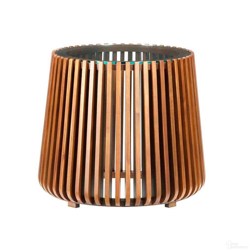 The appearance of Bungalow Side Table In Brown designed by LH Imports in the modern / contemporary interior design. This brown piece of furniture  was selected by 1StopBedrooms from Bungalow Collection to add a touch of cosiness and style into your home. Sku: BUM033-BRN. Material: Acacia Wood.