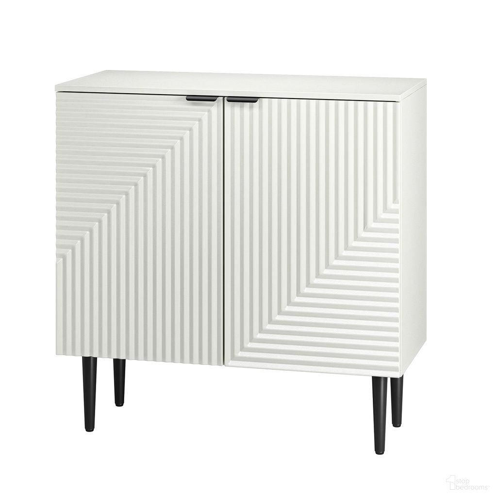 The appearance of Burkart Cabinet In White designed by Karat Home in the modern / contemporary interior design. This white piece of furniture was selected by 1StopBedrooms from Burkart Collection to add a touch of cosiness and style into your home. Sku: SCBSD0590-WHITE. Material: Engineered Wood.