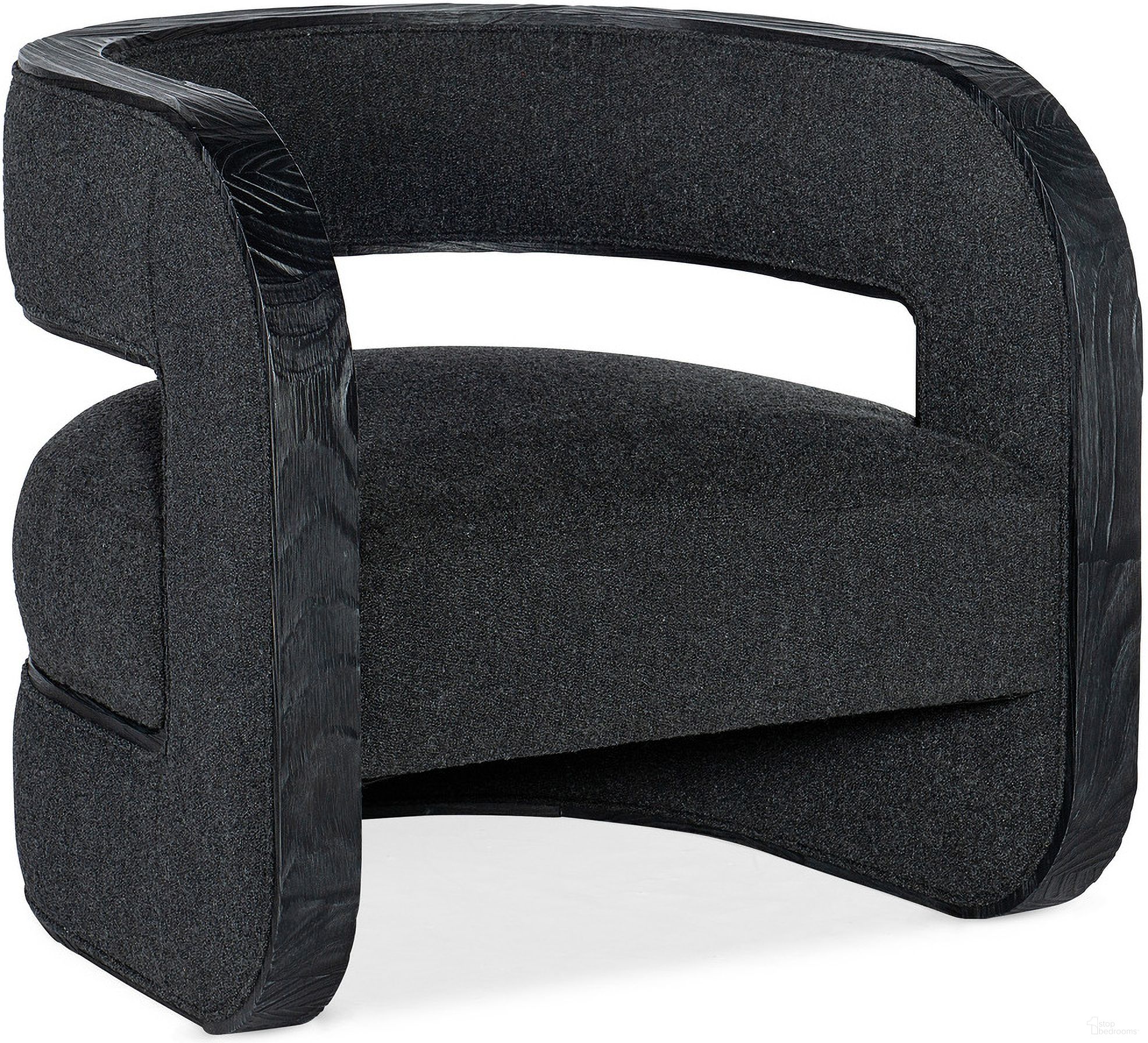 The appearance of Burke Accent Chair In Black designed by Hooker in the modern / contemporary interior design. This black piece of furniture was selected by 1StopBedrooms from CC Collection to add a touch of cosiness and style into your home. Sku: CC291-499. Material: Pine.