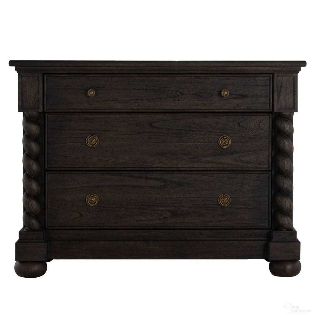 The appearance of Burkhardt Chest In Cerused White and Dark Antique Bronze designed by Gabby in the transitional interior design. This cerused white/dark antique bronze piece of furniture was selected by 1StopBedrooms from Burkhardt Collection to add a touch of cosiness and style into your home. Sku: SCH-175610. Material: Mindi Veneer.