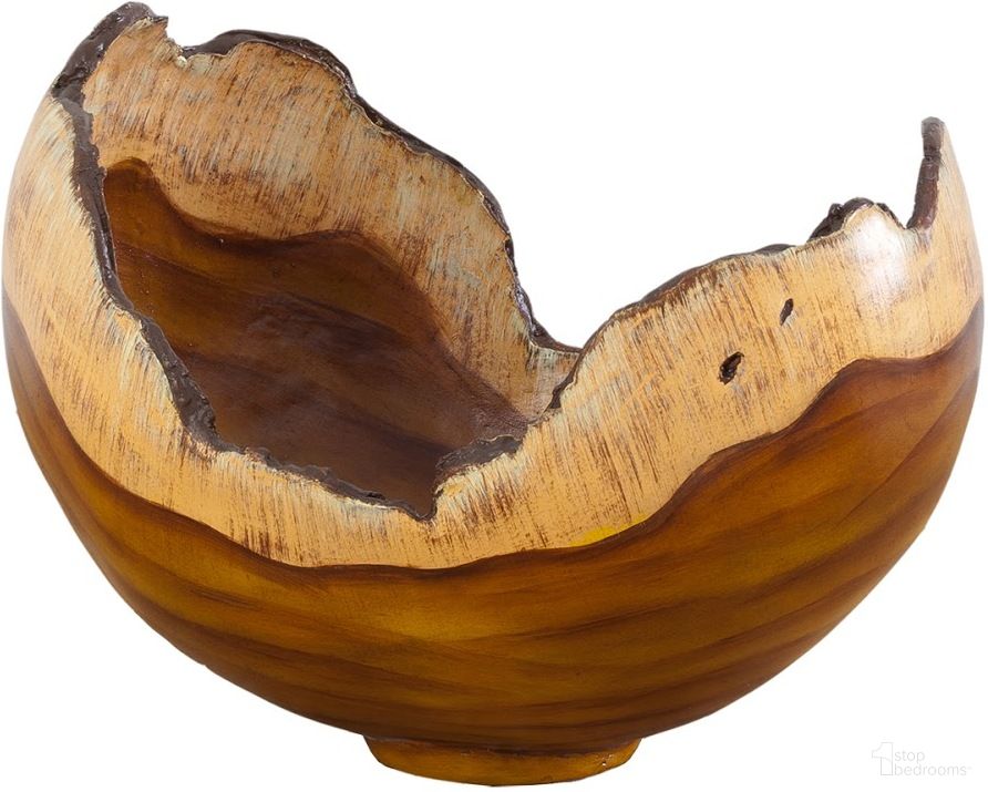 The appearance of Burled Bowl M011012 designed by Phillips Collection in the modern / contemporary interior design. This brown piece of furniture was selected by 1StopBedrooms from Cast Naturals Collection to add a touch of cosiness and style into your home. Sku: M011012. Material: Resin.