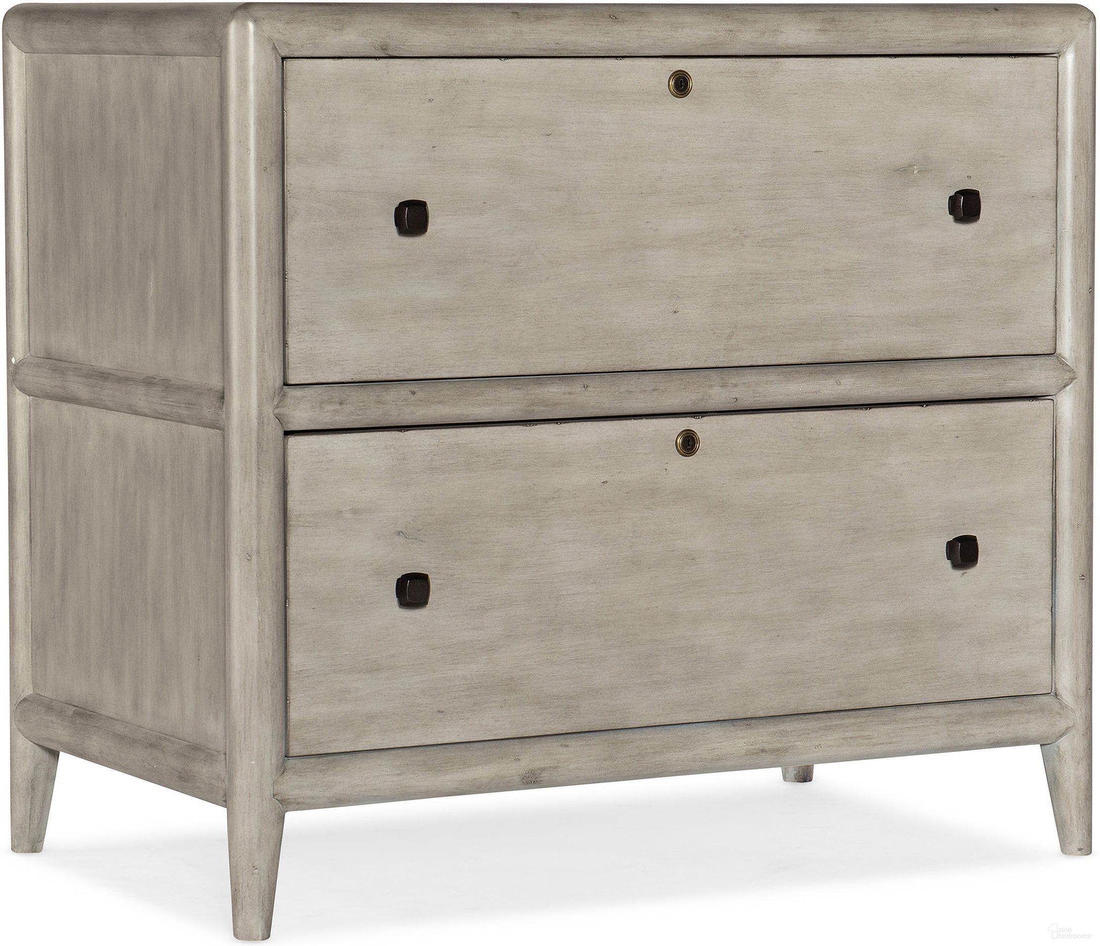 The appearance of Burnham Burnham Lateral File designed by Hooker in the transitional interior design. This light wood piece of furniture was selected by 1StopBedrooms from Burnham Collection to add a touch of cosiness and style into your home. Sku: 5921-10466-90. Material: Veneer.