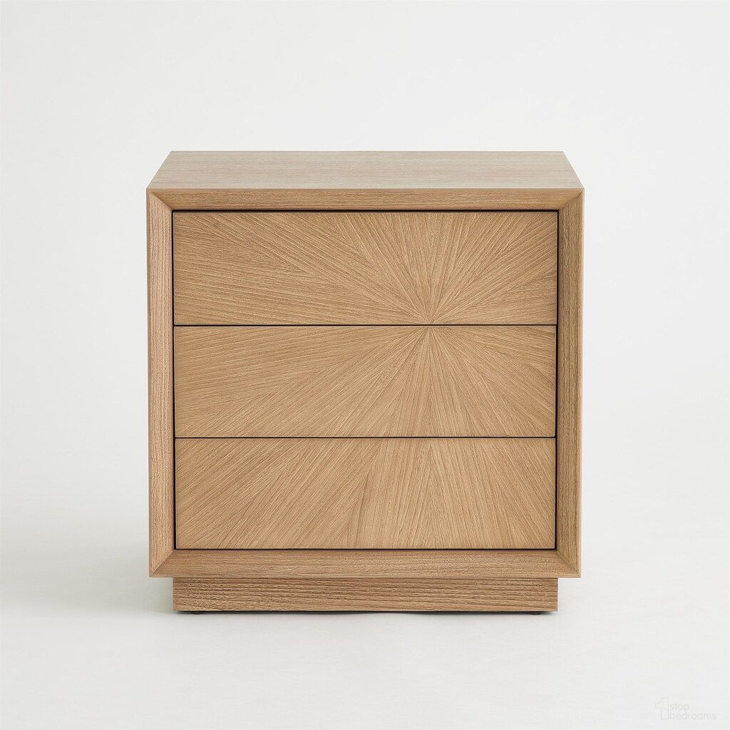 Burst Right Bedside Chest In Nutmeg