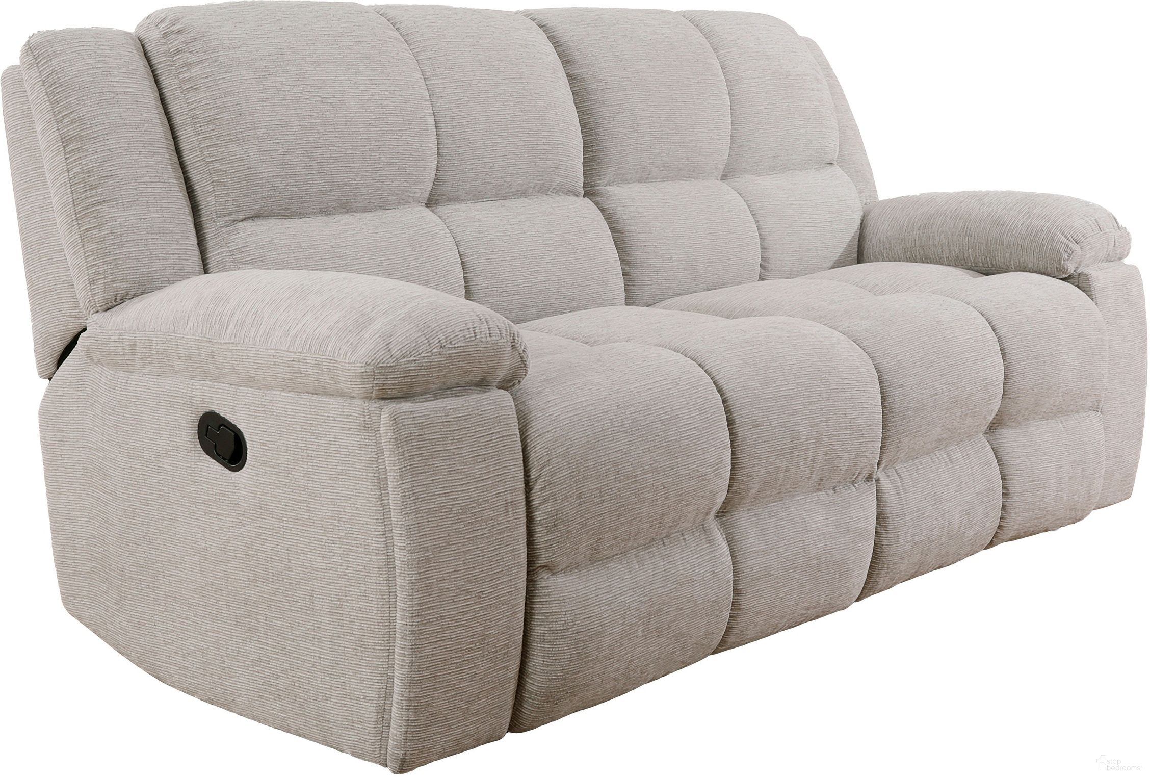 The appearance of Buster Manual Sofa In Opal Taupe designed by Parker House in the modern / contemporary interior design. This opal taupe piece of furniture was selected by 1StopBedrooms from Buster Collection to add a touch of cosiness and style into your home. Sku: MBUS#832-OPTA. Material: Polyester.