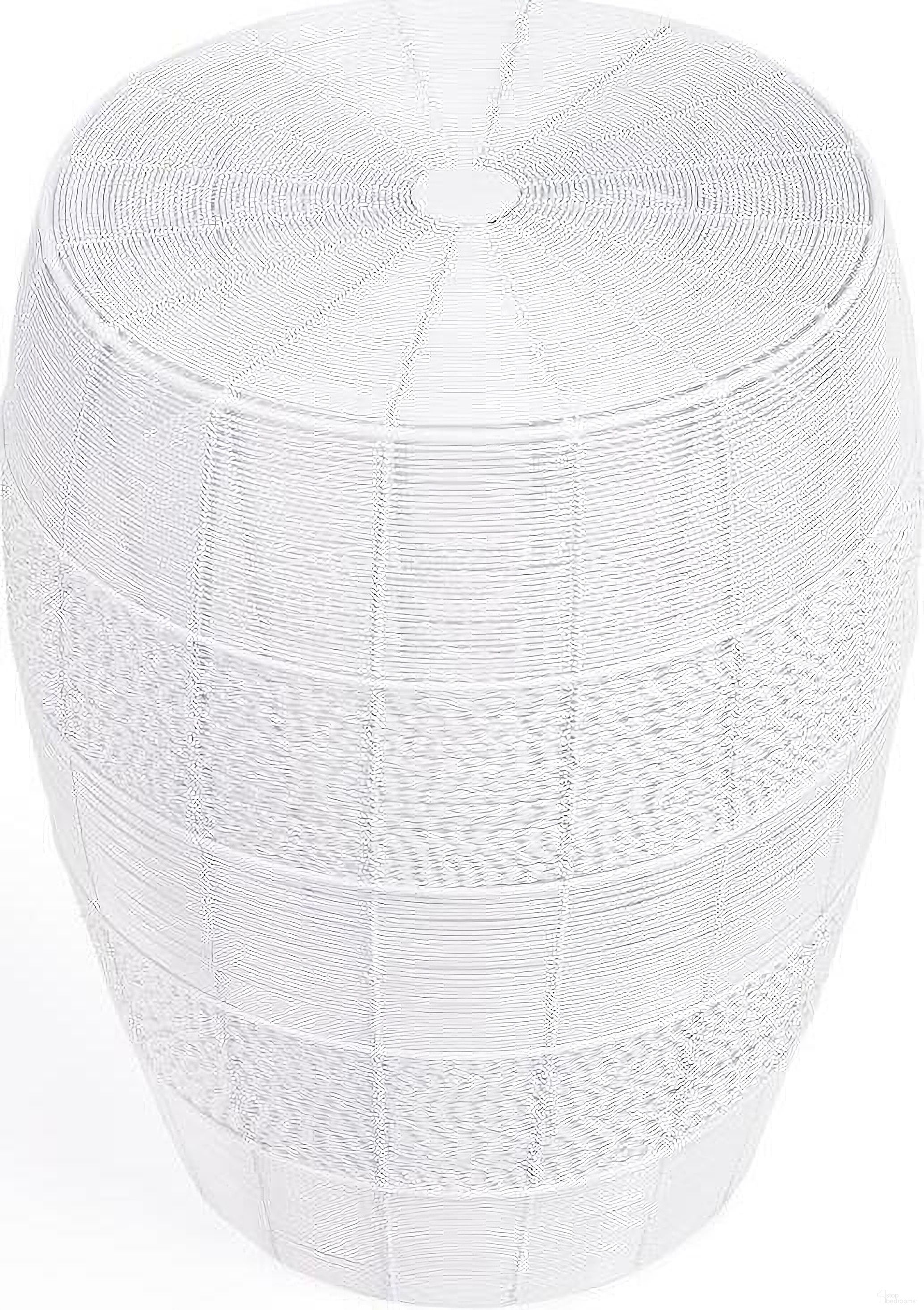 The appearance of Butler Bellarose White Metal End Table designed by Butler Specialty Company in the modern / contemporary interior design. This white piece of furniture  was selected by 1StopBedrooms from Industrial Chic Collection to add a touch of cosiness and style into your home. Sku: 5512288. Material: Iron.