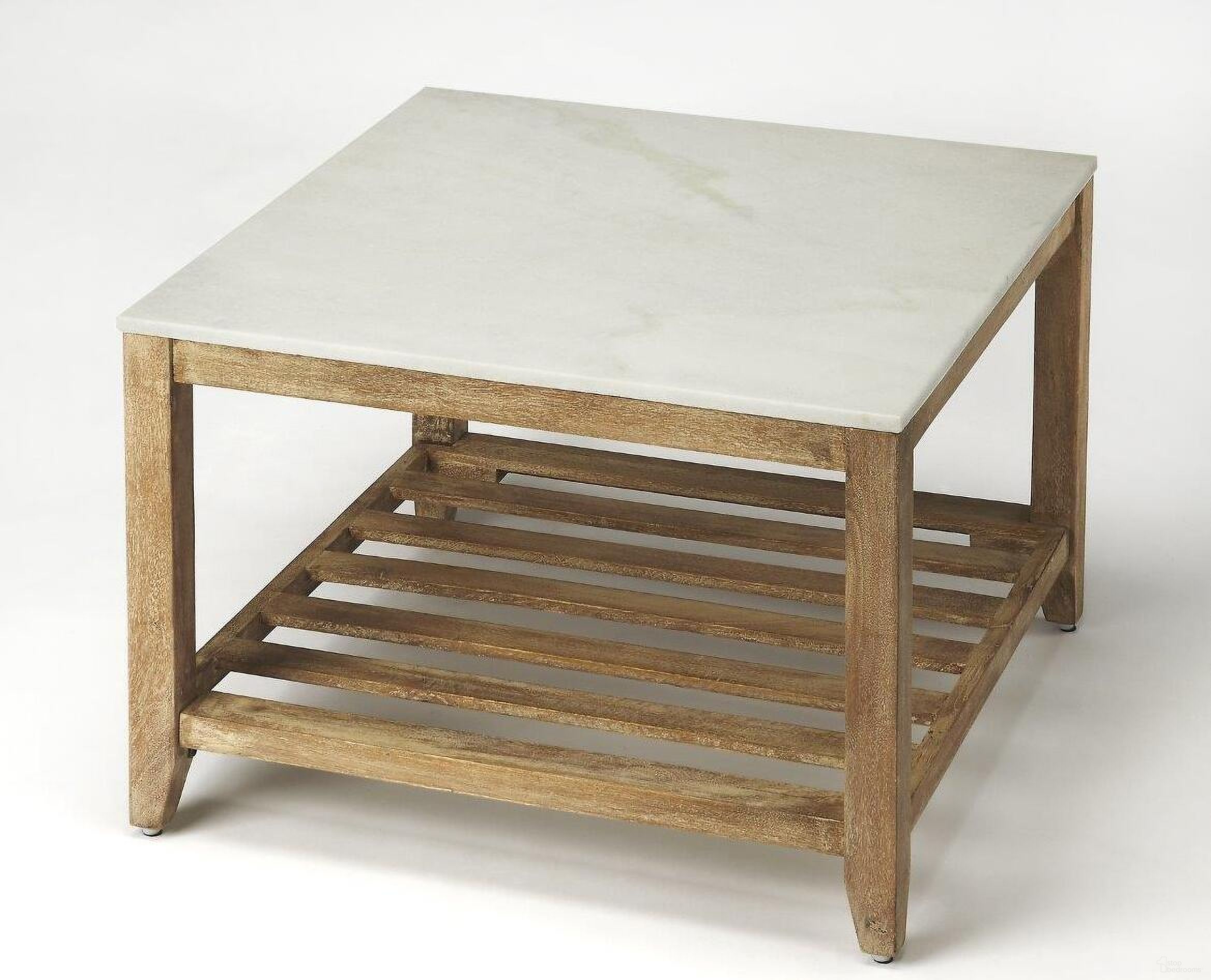 The appearance of Butler Brayden Marble Bunching Coffee Table designed by Butler Specialty Company in the modern / contemporary interior design. This natural wood piece of furniture was selected by 1StopBedrooms from Loft Collection to add a touch of cosiness and style into your home. Sku: 9348312. Material: Marble.