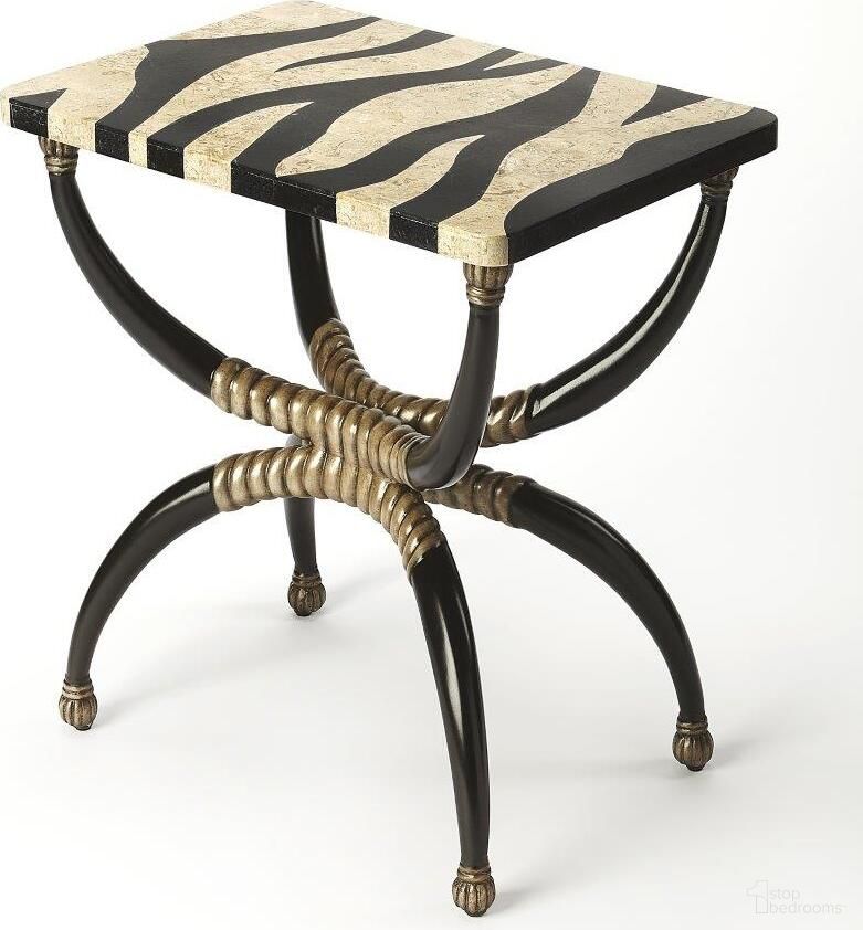 Butler Burundi Rectangular Stone Accent Table