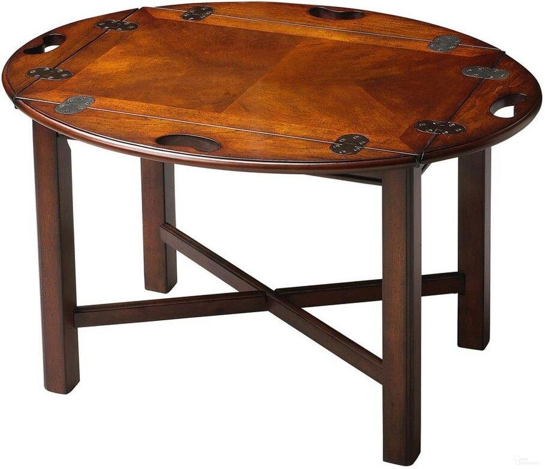 The appearance of Carlisle Plantation Cherry Butler Table designed by Butler Specialty Company in the traditional interior design. This dark brown piece of furniture was selected by 1StopBedrooms from Plantation Collection to add a touch of cosiness and style into your home. Sku: 2427024. Material: Rubberwood.
