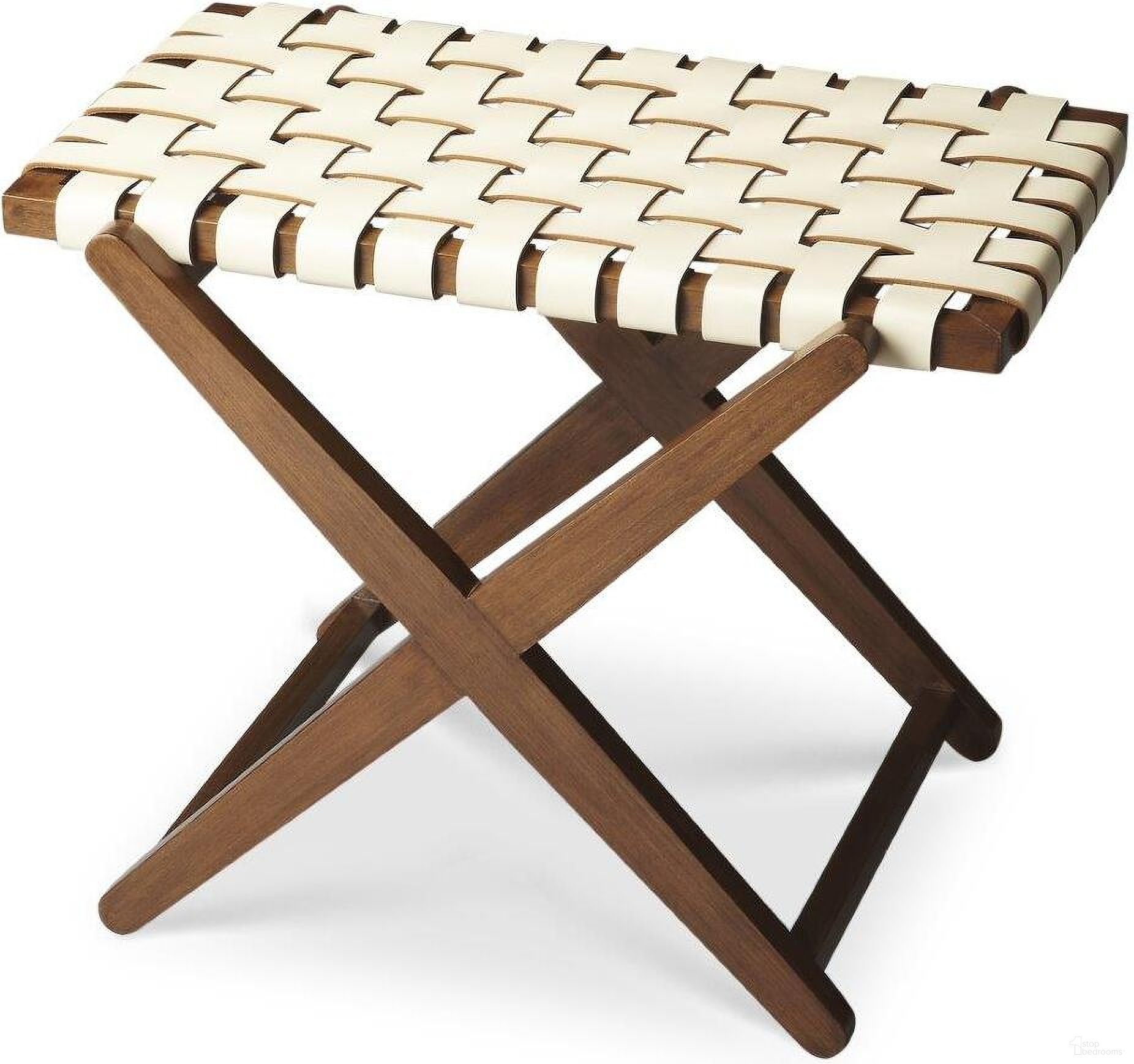 The appearance of Butler Cipriani Leather Luggage Rack designed by Butler Specialty Company in the modern / contemporary interior design. This multicolor piece of furniture  was selected by 1StopBedrooms from Modern Expressions Collection to add a touch of cosiness and style into your home. Sku: 1186260. Material: Wood.