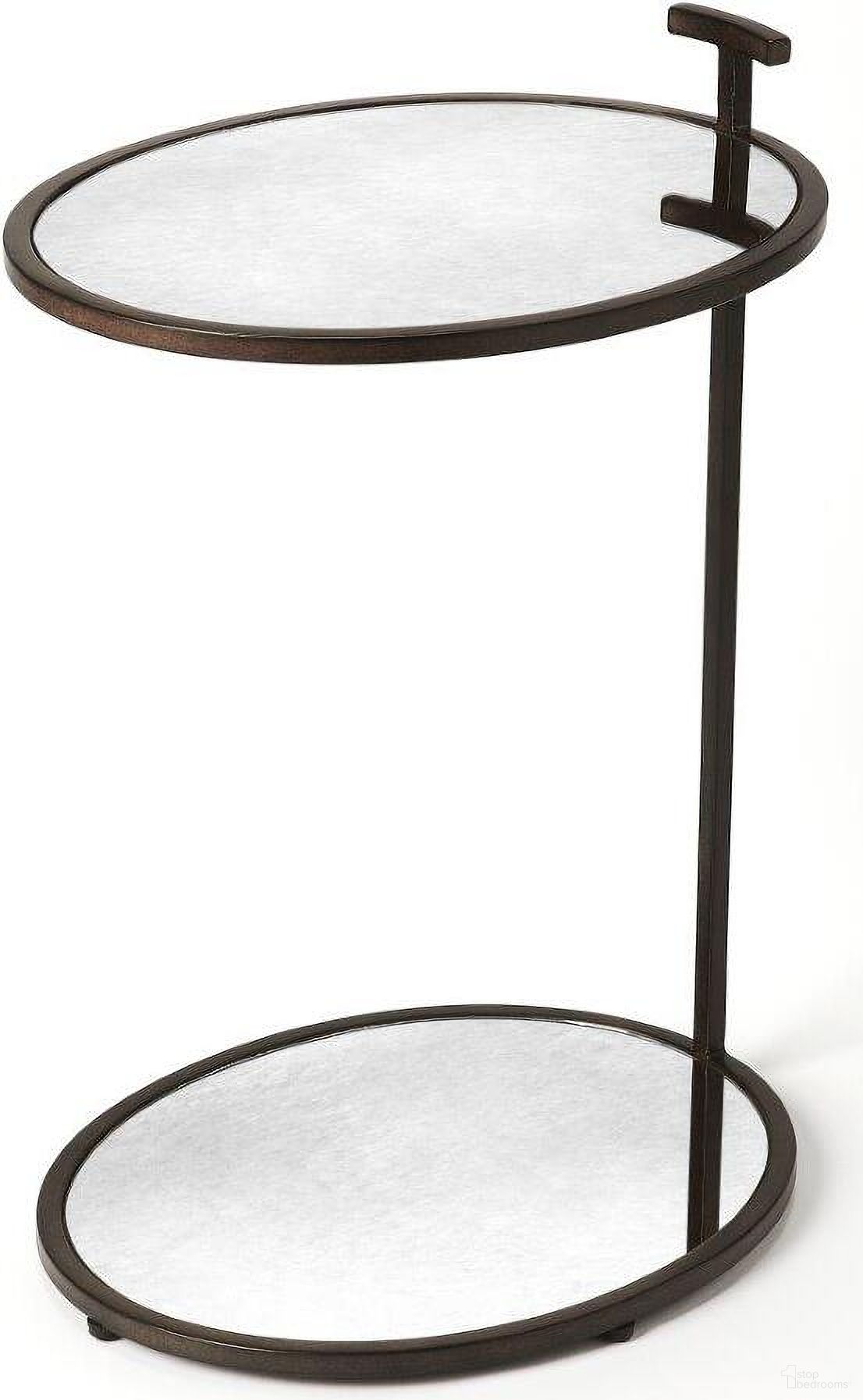 Butler Ciro Mirror and Metal Side Table