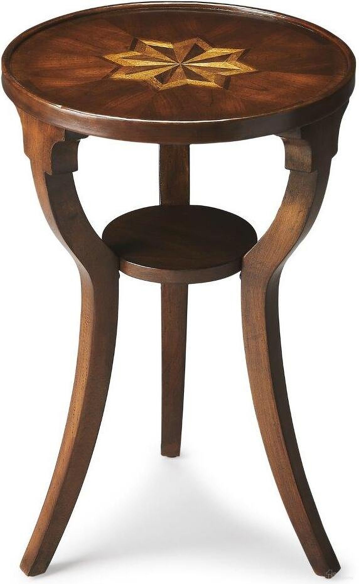 Butler Dalton Plantation Cherry Round Accent Table