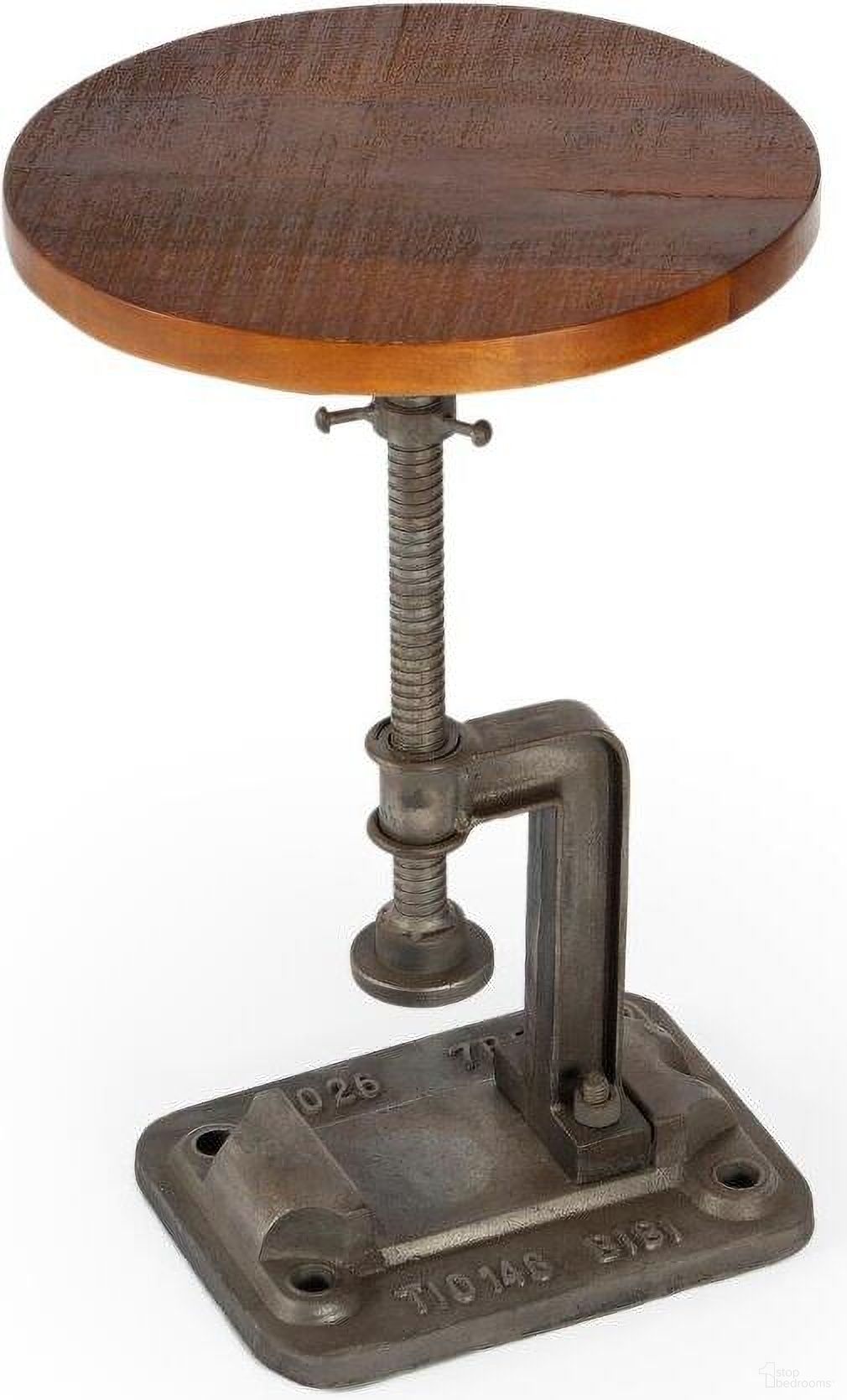 The appearance of Butler Ellis Industrial Chic Accent Table designed by Butler Specialty Company in the modern / contemporary interior design. This multicolor piece of furniture was selected by 1StopBedrooms from Industrial Chic Collection to add a touch of cosiness and style into your home. Sku: 2539025. Material: Iron.