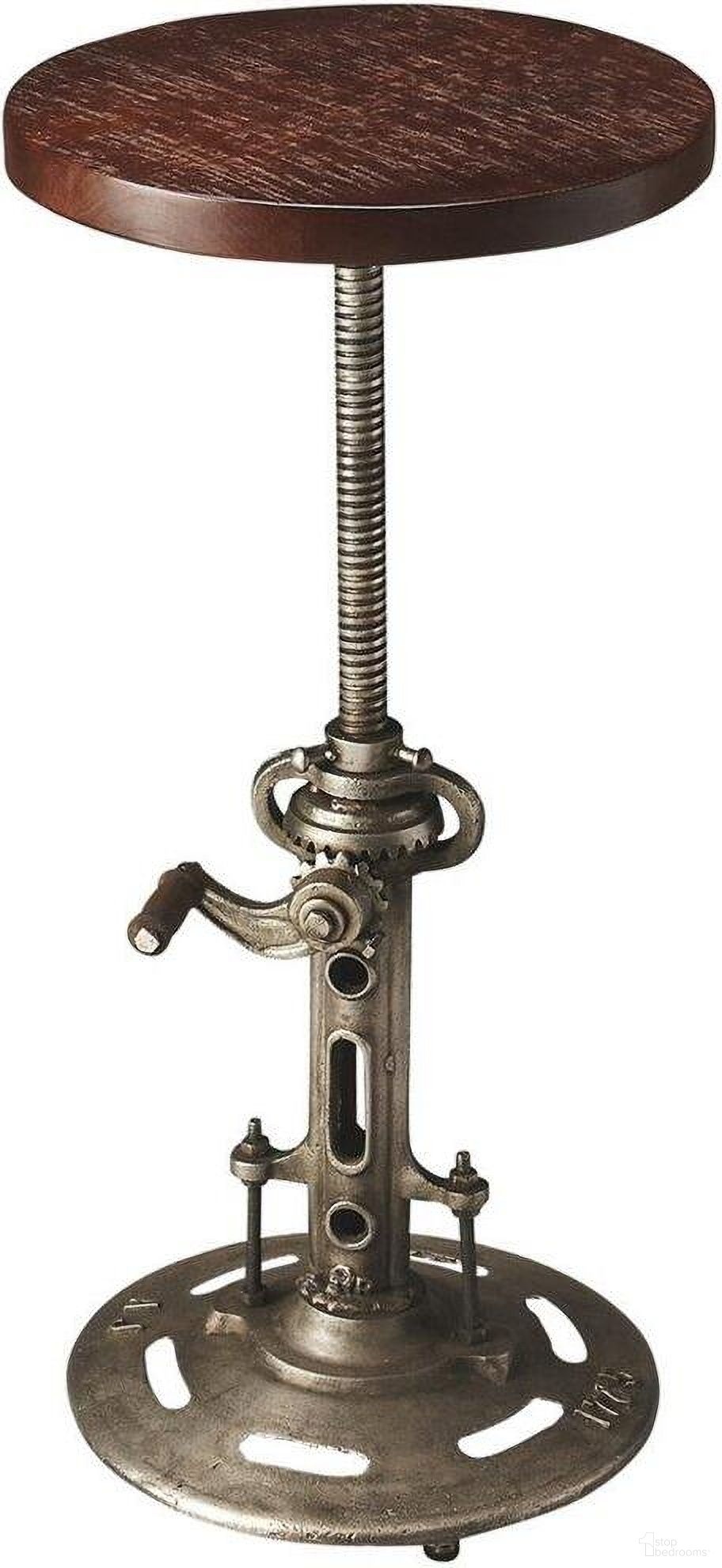 Butler Everson Wood and Metal Bar Stool