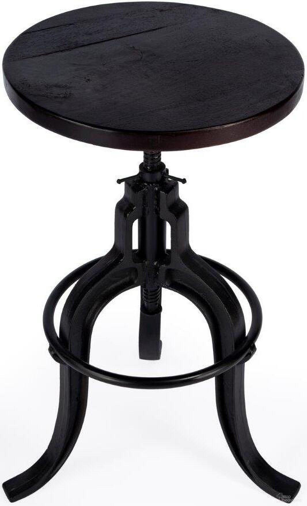 Butler Specialty Furniture Gladney Iron Revolving Bar Stool - Thumbnail 2