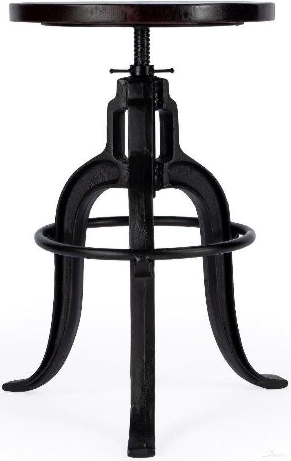 Butler Specialty Furniture Gladney Iron Revolving Bar Stool