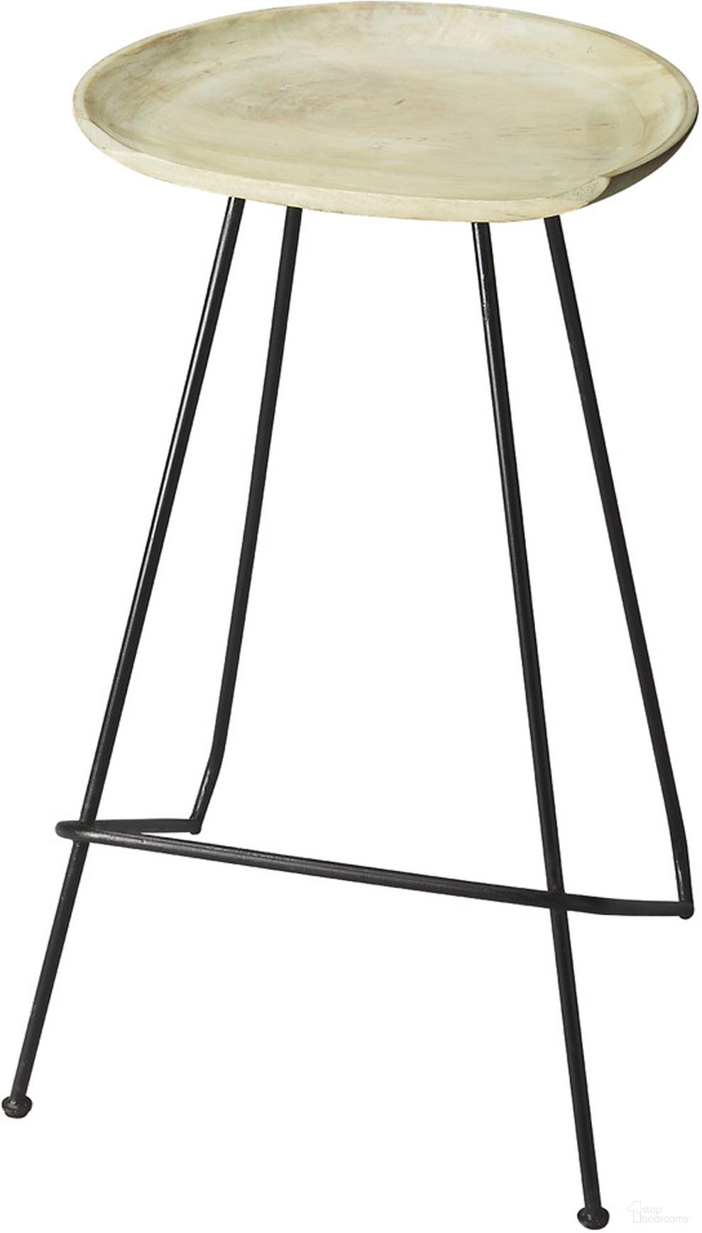 The appearance of Butler Hamlin Backless Bar Stool designed by Butler Specialty Company in the transitional interior design. This multicolor piece of furniture was selected by 1StopBedrooms from Metalworks Collection to add a touch of cosiness and style into your home. Sku: 1876025. Material: Wood.
