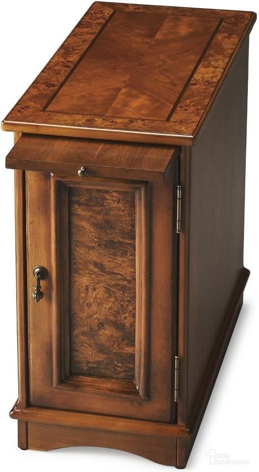 Butler Harling Olive Ash Burl Chairside Chest