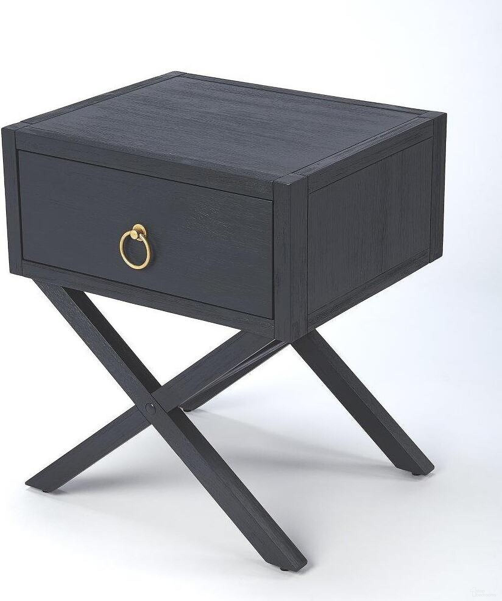 The appearance of Butler Lark Navy Blue End Table 5385291 designed by Butler Specialty Company in the transitional interior design. This blue piece of furniture was selected by 1StopBedrooms from Loft Collection to add a touch of cosiness and style into your home. Sku: 5385291. Material: Wood.