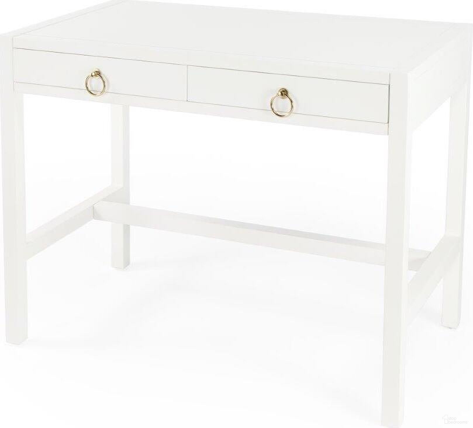 Butler Lark White Desk