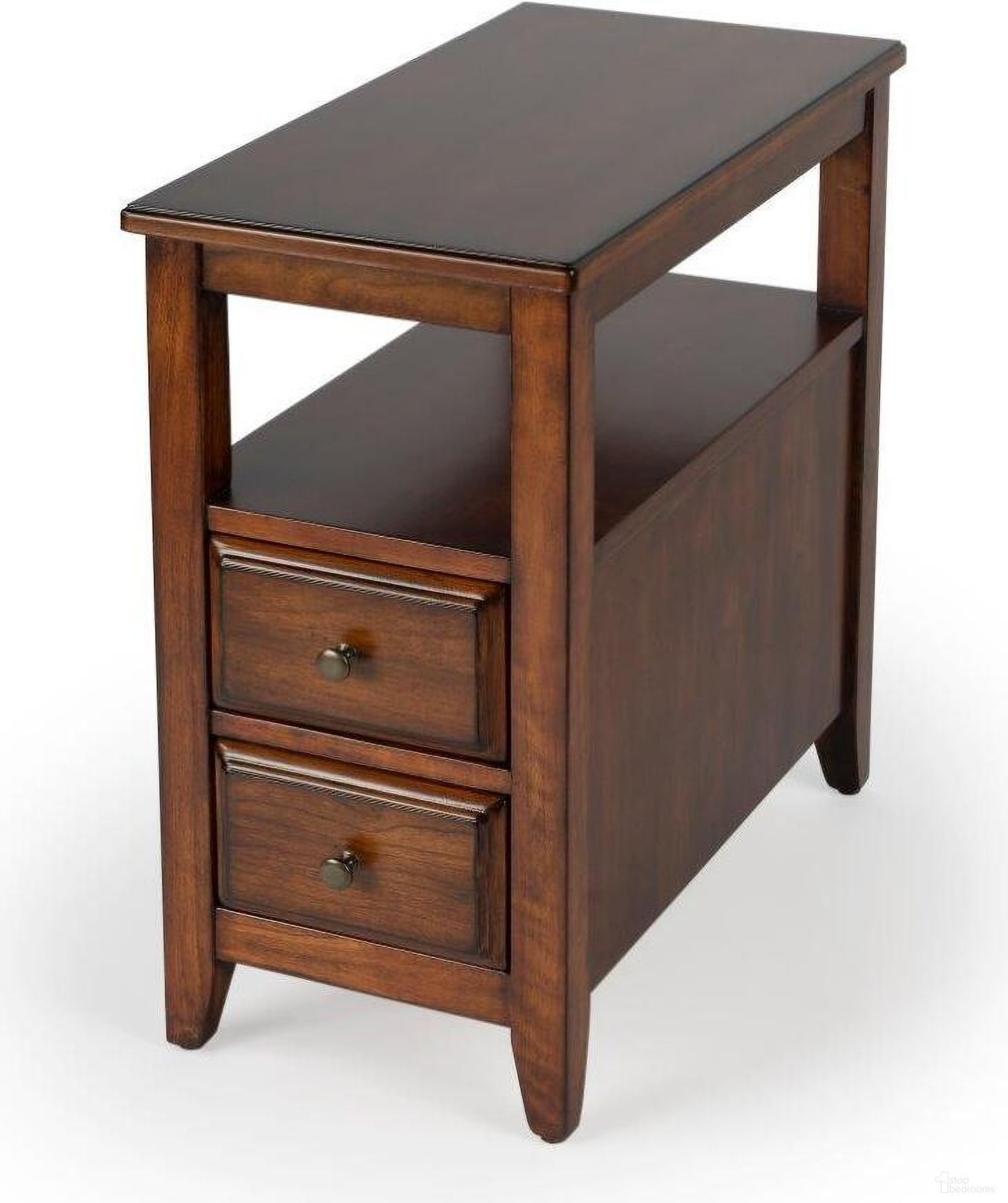 Butler Marcus Antique Cherry Chairside Table