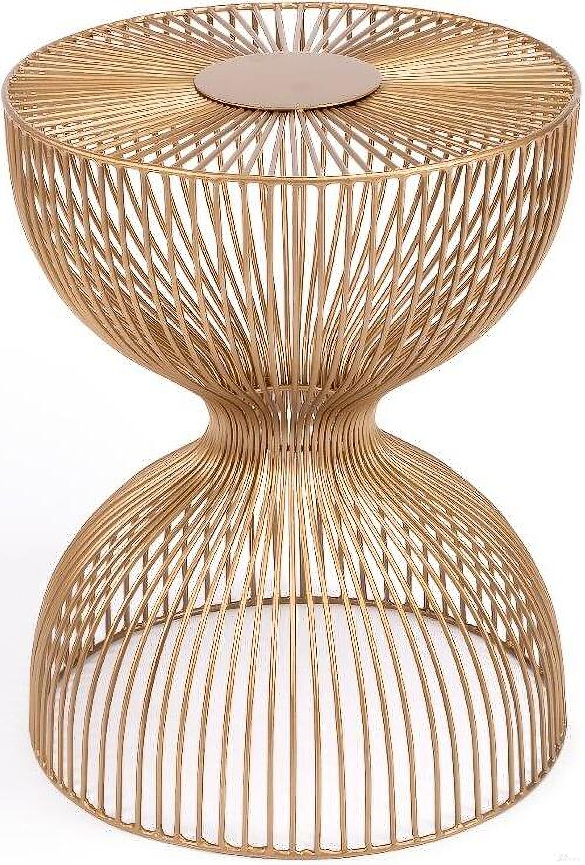 Butler Nicholas Gold Metal End Table