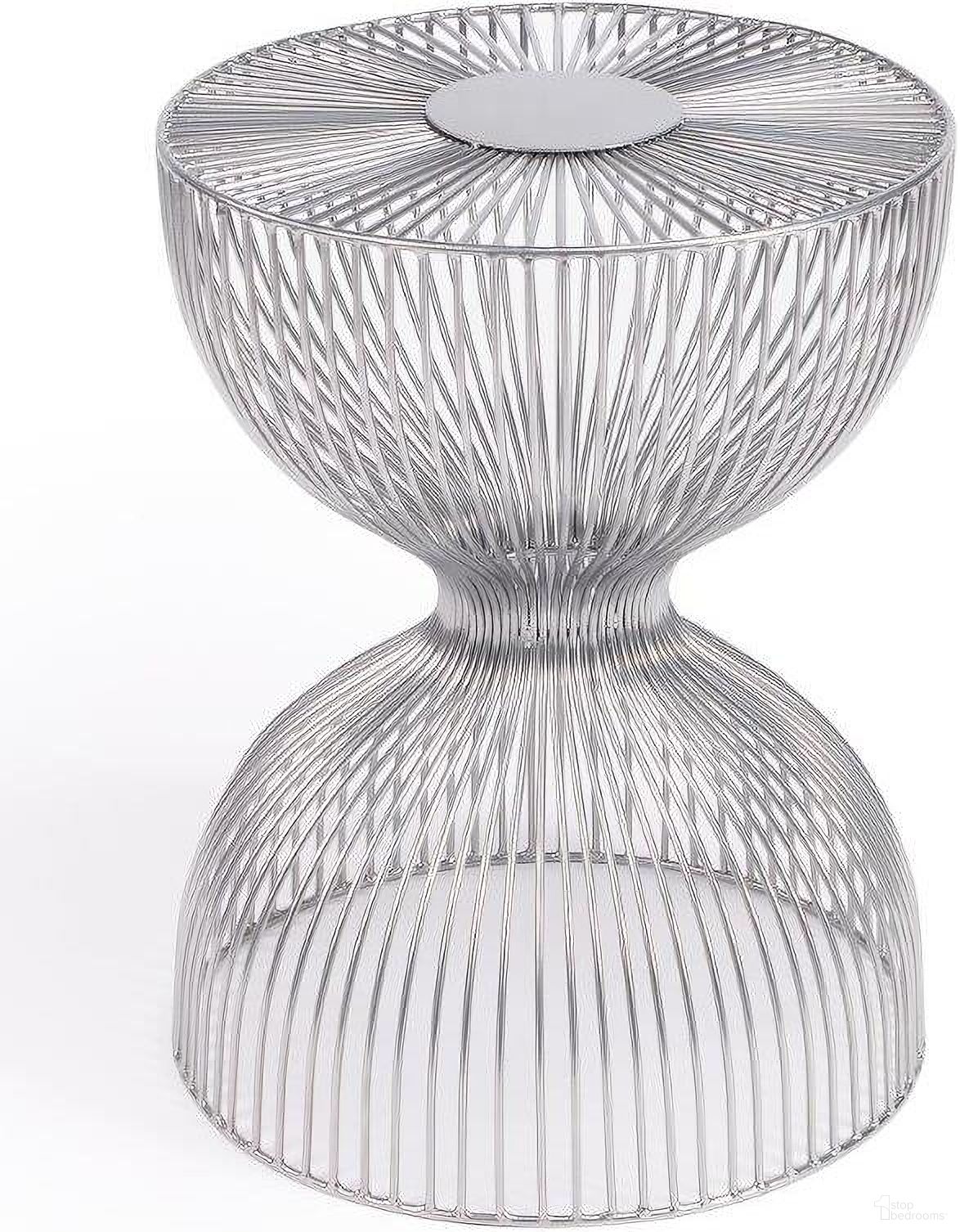 The appearance of Butler Nicholas Silver Meatl End Table designed by Butler Specialty Company in the modern / contemporary interior design. This silver piece of furniture  was selected by 1StopBedrooms from Industrial Chic Collection to add a touch of cosiness and style into your home. Sku: 3318220. Material: Iron.