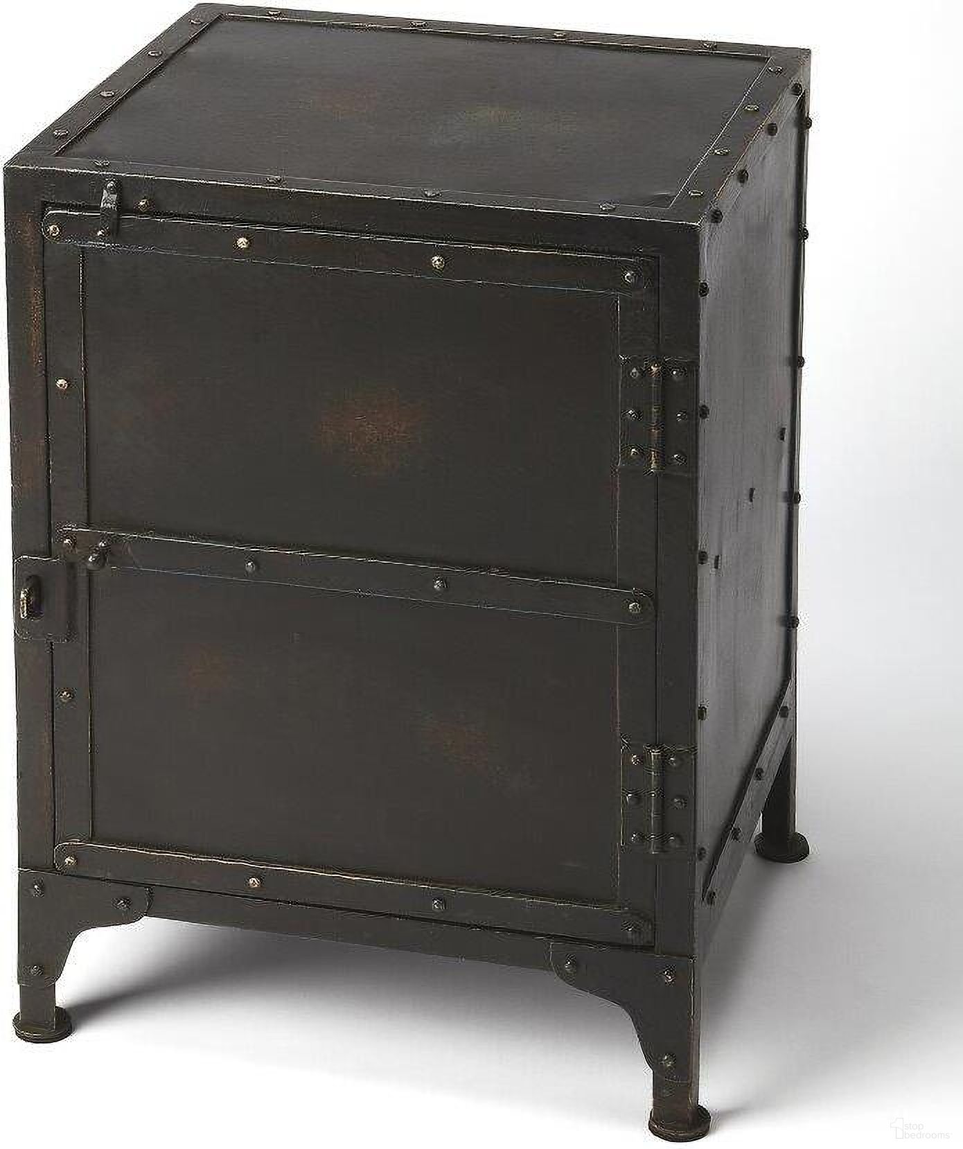 The appearance of Butler Owen Industrial Side Chest designed by Butler Specialty Company in the modern / contemporary interior design. This black piece of furniture was selected by 1StopBedrooms from Industrial Chic Collection to add a touch of cosiness and style into your home. Sku: 3642330. Material: Iron.