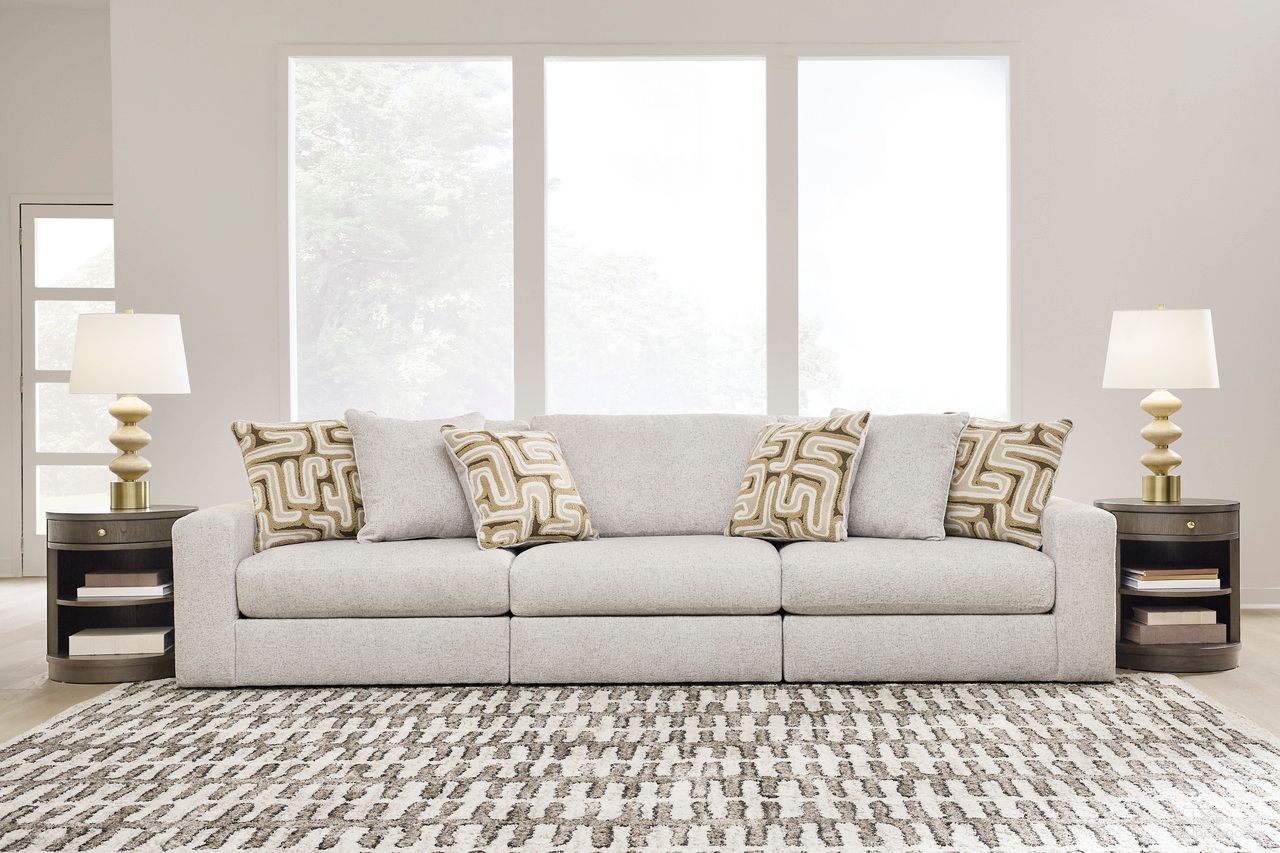 Butler Pier 3-Piece Sectional Sofa In Feathered