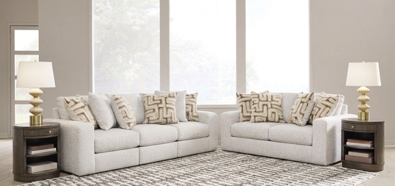 Butler Pier Living Room Set In Feathered