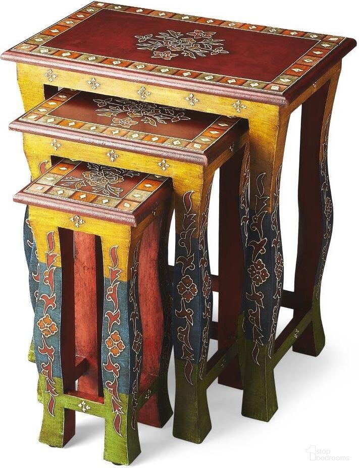 Butler Sasha Hand Painted Nesting Tables
