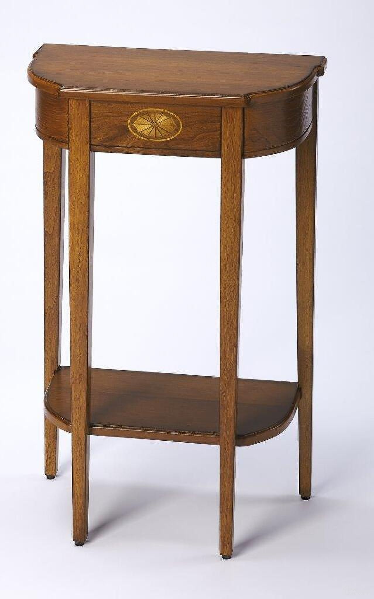 Butler Wendell Olive Ash Burl Console Table