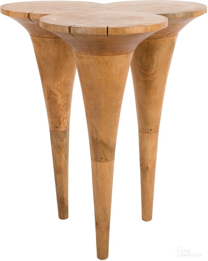The appearance of Butterfly Bar Table TH56583 designed by Phillips Collection in the modern / contemporary interior design. This brown piece of furniture  was selected by 1StopBedrooms from Butterfly Collection to add a touch of cosiness and style into your home. Sku: TH56583. Table Top Shape: Round. Material: Wood.