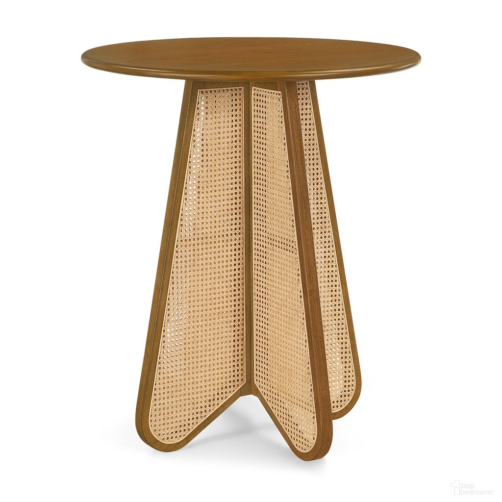 The appearance of Butterfly Solid Wood and Natural Cane Bar Height Table In Brown and Natural designed by Meridian in the transitional interior design. This brown and natural piece of furniture was selected by 1StopBedrooms from Butterfly Collection to add a touch of cosiness and style into your home. Sku: 792Brown-T. Material: Cane.