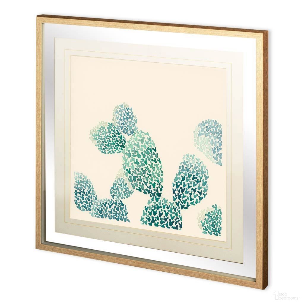 The appearance of Cactus Maze II Framed Wall Art In Brown and Green designed by Mercana in the modern / contemporary interior design. This brown and green piece of furniture was selected by 1StopBedrooms from Cactus Collection to add a touch of cosiness and style into your home. Sku: 10915. Material: Glass.