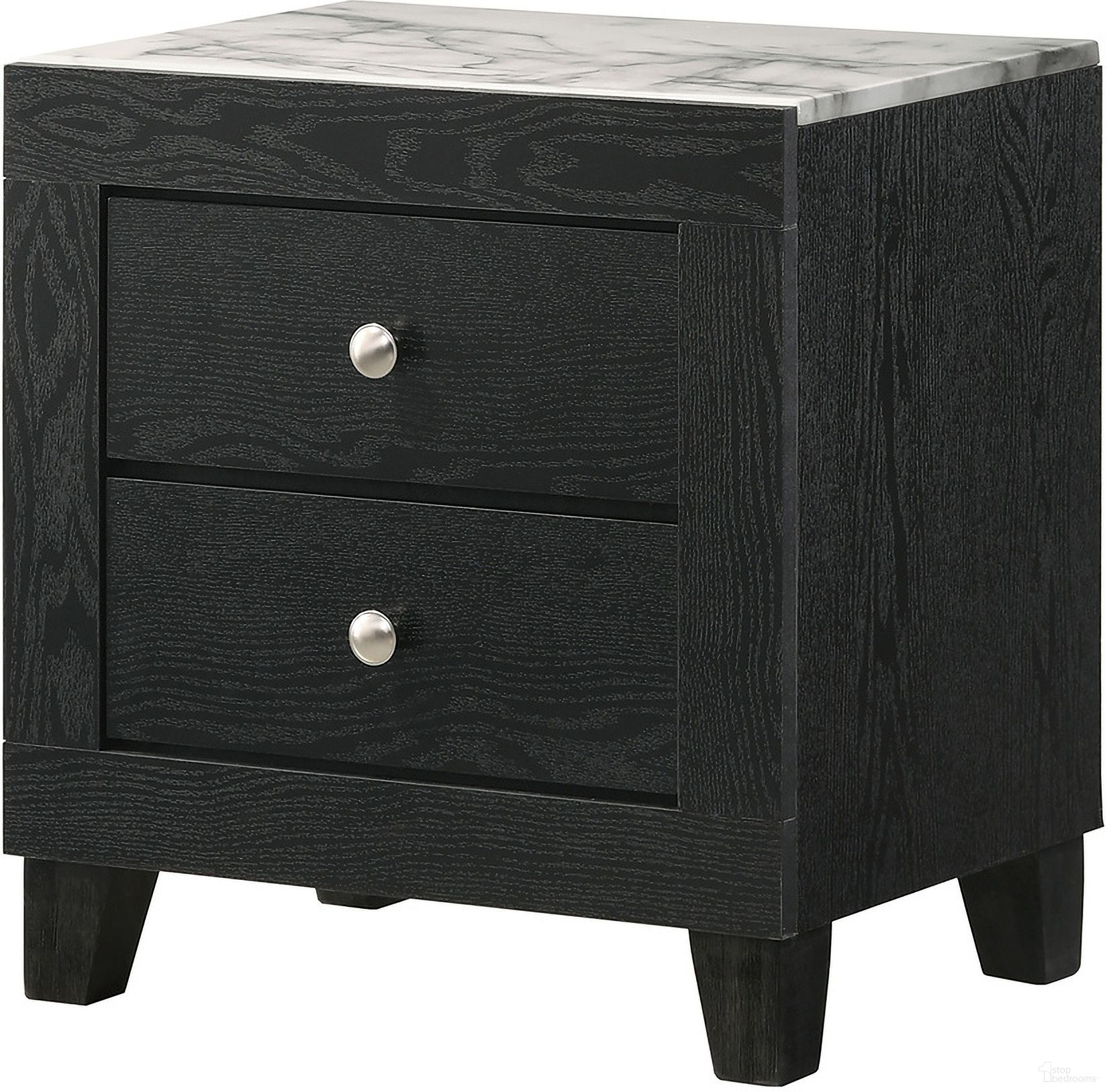 The appearance of Cadence Night Stand In Black designed by Crown Mark in the transitional interior design. This black piece of furniture was selected by 1StopBedrooms from Cadence Collection to add a touch of cosiness and style into your home. Sku: B4510-2. Material: MDF.